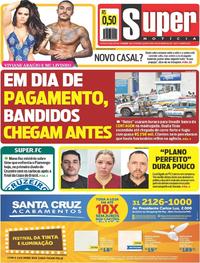 Capa do jornal Super Notícia 08/11/2017