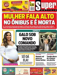 Capa do jornal Super Notícia 12/12/2017