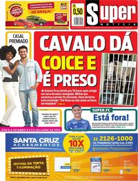 Capa do jornal Super Notícia 15/11/2017