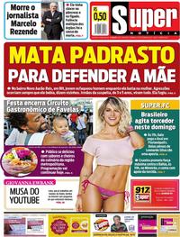 Capa do jornal Super Notícia 17/09/2017