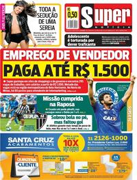Capa do jornal Super Notícia 18/09/2017