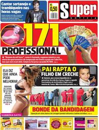 Capa do jornal Super Notícia 21/09/2017