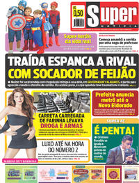 Capa do jornal Super Notícia 24/10/2017