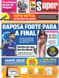 Capa do jornal Super Notícia 25/09/2017