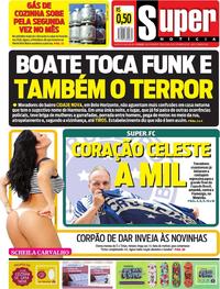 Capa do jornal Super Notícia 26/09/2017