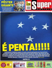 Capa do jornal Super Notícia 28/09/2017