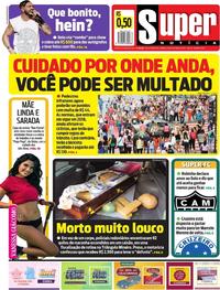 Capa do jornal Super Notícia 28/10/2017