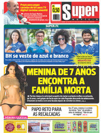 Capa do jornal Super Notícia 29/09/2017
