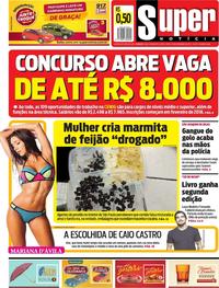Capa do jornal Super Notícia 29/11/2017