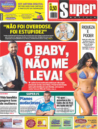 Capa do jornal Super Notícia 30/09/2017