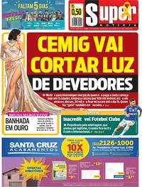 Capa do jornal Super Notícia 03/09/2018