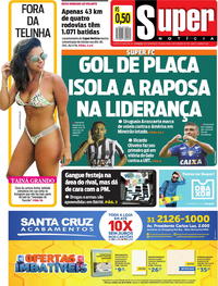 Capa do jornal Super Notícia 05/02/2018