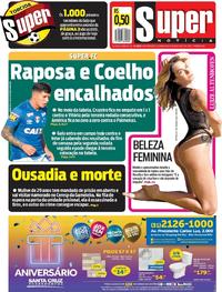 Capa do jornal Super Notícia 06/08/2018