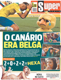 Capa do jornal Super Notícia 07/07/2018