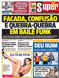 Capa do jornal Super Notícia 09/09/2018