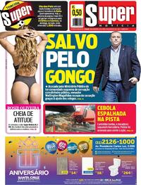 Capa do jornal Super Notícia 10/08/2018