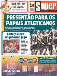 Capa do jornal Super Notícia 13/08/2018