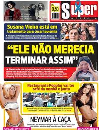 Capa do jornal Super Notícia 13/11/2018