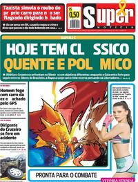 Capa do jornal Super Notícia 16/09/2018