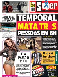 Capa do jornal Super Notícia 16/11/2018