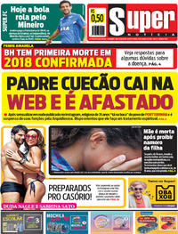 Capa do jornal Super Notícia 17/01/2018
