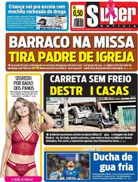 Capa do jornal Super Notícia 25/10/2018