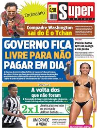 Capa do jornal Super Notícia 27/07/2018