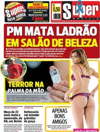 Capa do jornal Super Notícia 28/11/2018