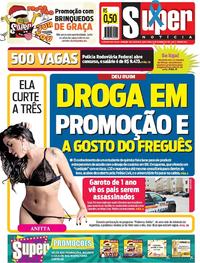 Capa do jornal Super Notícia 29/11/2018