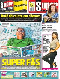 Capa do jornal Super Notícia 01/05/2019