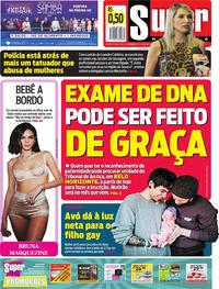 Capa do jornal Super Notícia 02/04/2019