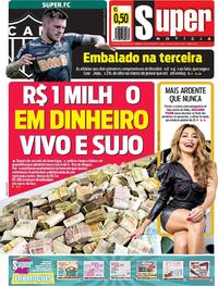 Capa do jornal Super Notícia 04/05/2019