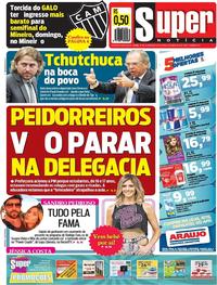 Capa do jornal Super Notícia 05/04/2019