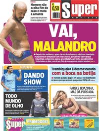 Capa do jornal Super Notícia 12/01/2019