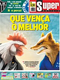 Capa do jornal Super Notícia 20/04/2019