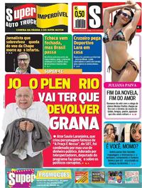 Capa do jornal Super Notícia 27/03/2019