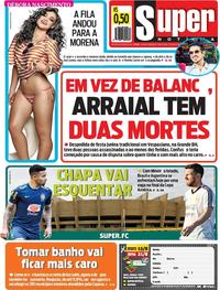 Capa do jornal Super Notícia 02/07/2019