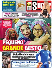 Capa do jornal Super Notícia 02/08/2019