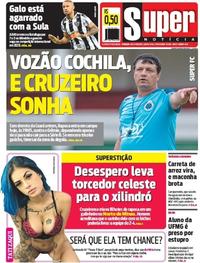 Capa do jornal Super Notícia 05/12/2019