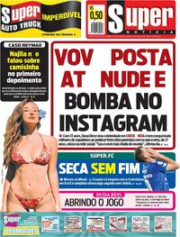 Capa do jornal Super Notícia 09/06/2019
