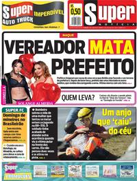 Capa do jornal Super Notícia 14/07/2019