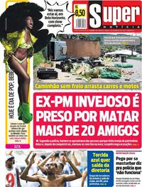 Capa do jornal Super Notícia 14/12/2019