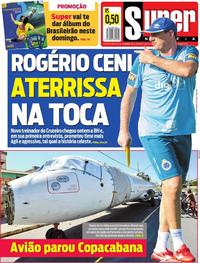 Capa do jornal Super Notícia 15/08/2019