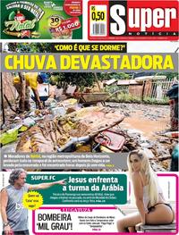 Capa do jornal Super Notícia 15/12/2019