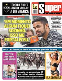 Capa do jornal Super Notícia 18/10/2019