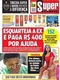 Capa do jornal Super Notícia 19/10/2019