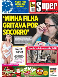 Capa do jornal Super Notícia 19/12/2019