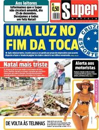 Capa do jornal Super Notícia 24/12/2019