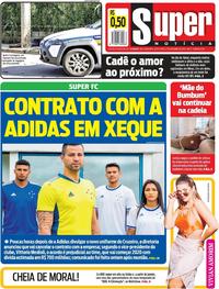 Capa do jornal Super Notícia 27/12/2019
