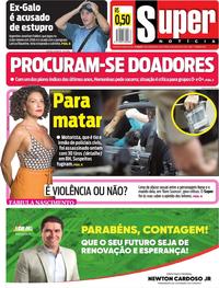 Capa do jornal Super Notícia 30/08/2019